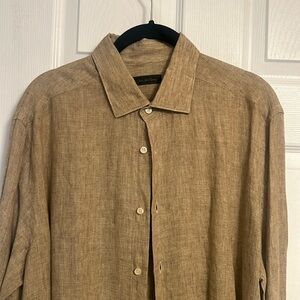 Saks Fifth Avenue Linen Shirt